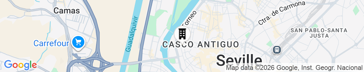 Map for Holiday Rentals Tempa Museo
