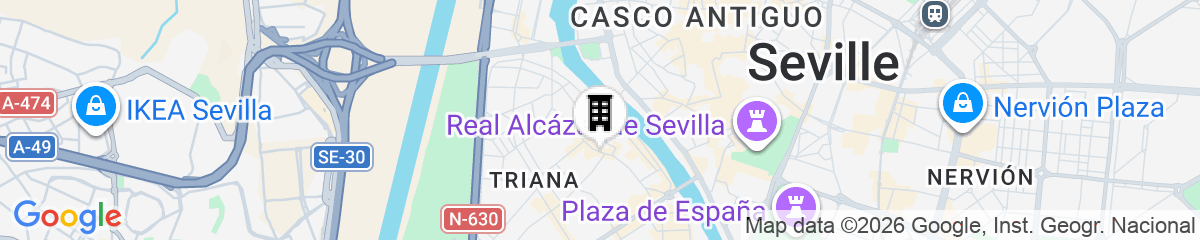 Map for Pierre & Vacances Sevilla
