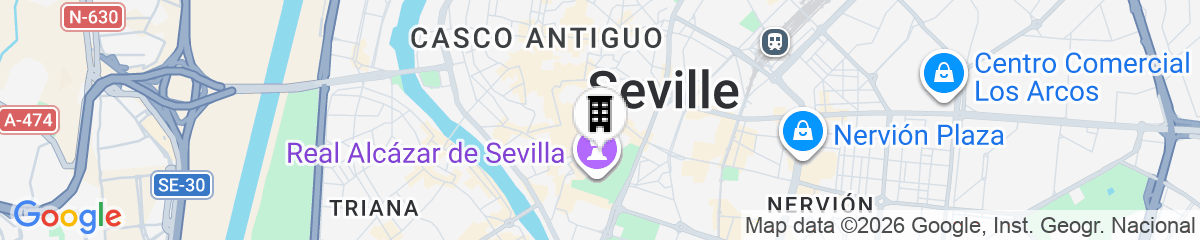 Map for Apartamentos Suites Santa Cruz