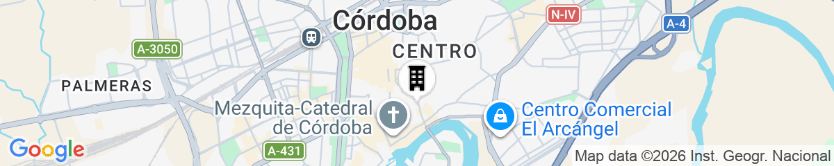 Map for Apartamentos La Fuente