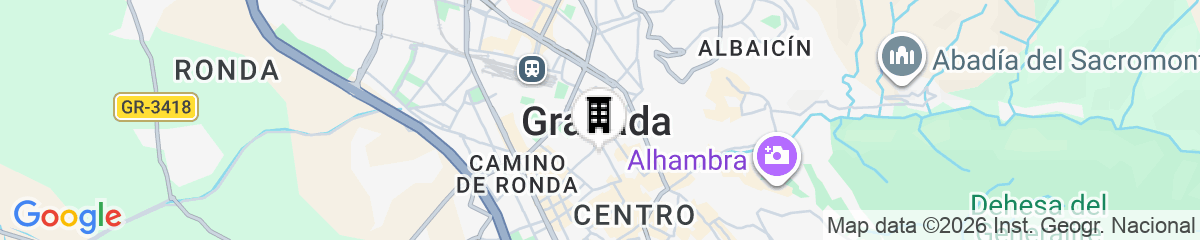 Map for El Granado Hostel
