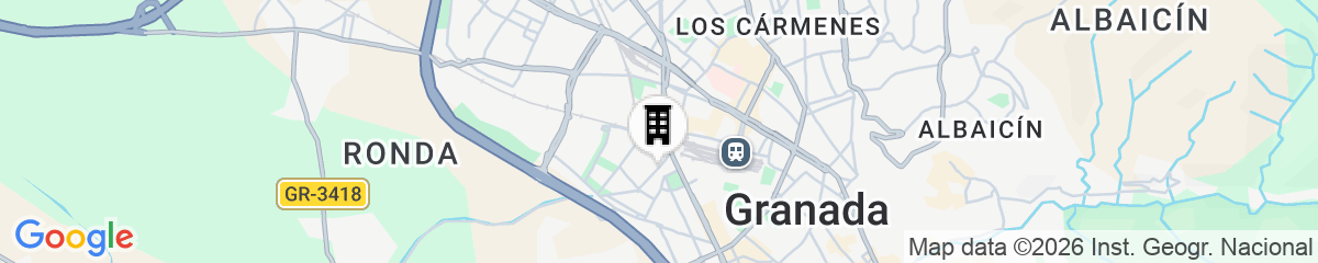Map for Albergue Inturjoven Granada - Hostel