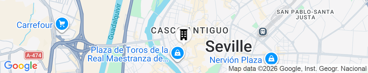 Map for Black Swan Hostel Sevilla