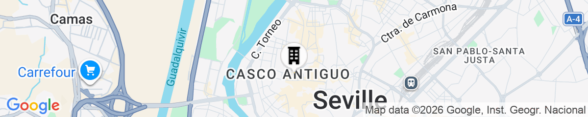Map for Hotel Duquesa