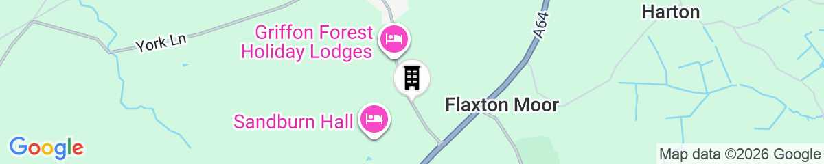 Map for Sandburn Hall Hotel