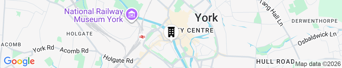 Map for The Queens Hotel & Victoria Cloisters