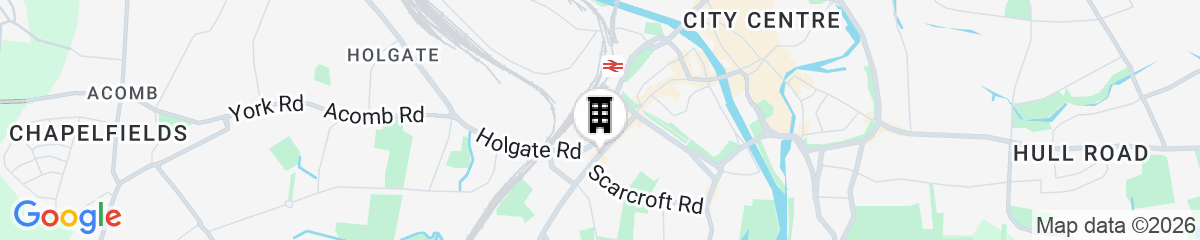 Map for ibis Styles York Centre