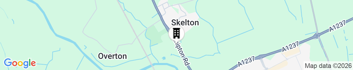 Map for Mercure York Fairfield Manor Hotel
