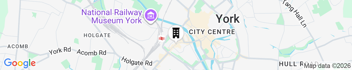 Map for Safestay York Micklegate