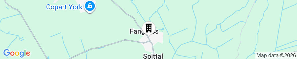 Map for Hillcroft Luxury Bed & Breakfast