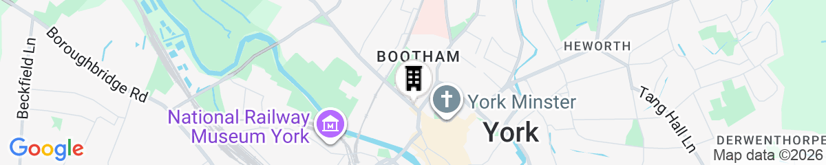 Map for The Bootham Tavern - York 