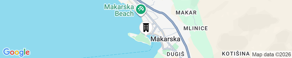 Map for Aparthotel Miramare