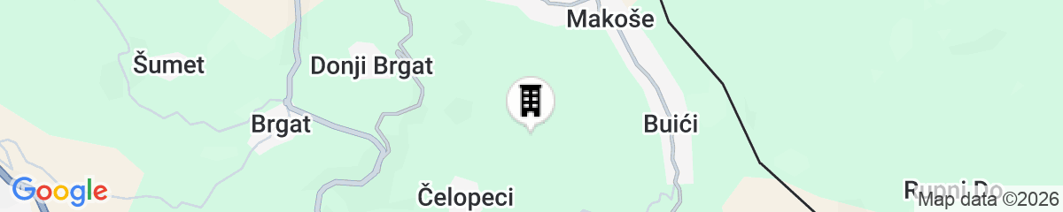Map for Apartments Roza