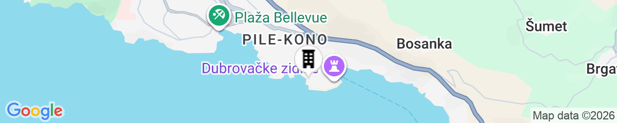 Map for Apartments Foteza