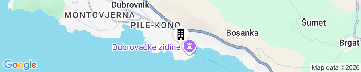Map for Prijeko Palace