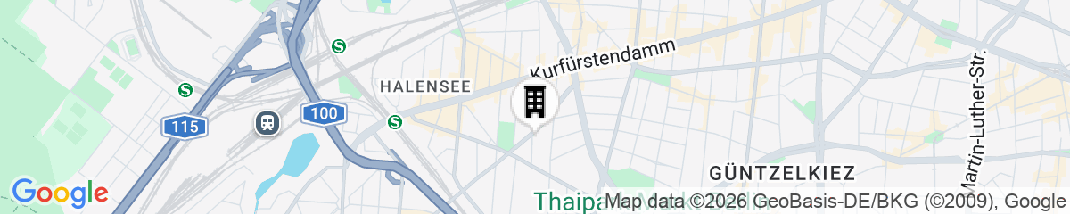 Map for Garner Hotel Berlin - Wilmersdorf by IHG