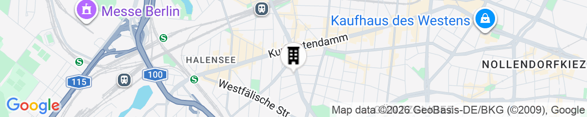 Map for Garner Hotel Berlin Ku´Damm by IHG
