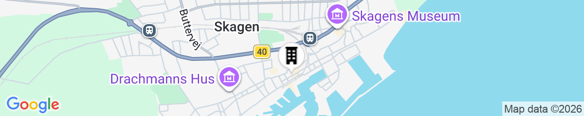 Map for Hotel Marie
