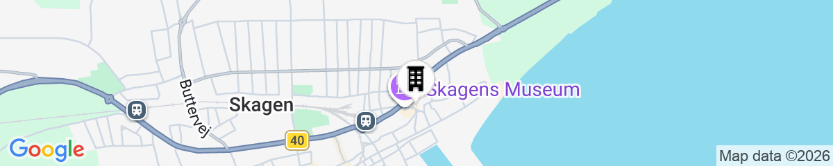 Map for Brøndums Hotel
