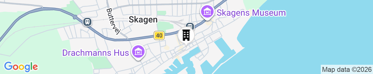 Map for Skagen Hotel Annex