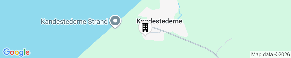 Map for Hjorths Badehotel