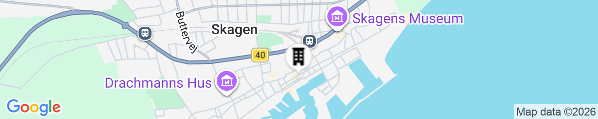 Map for Plesners Havnelejligheder