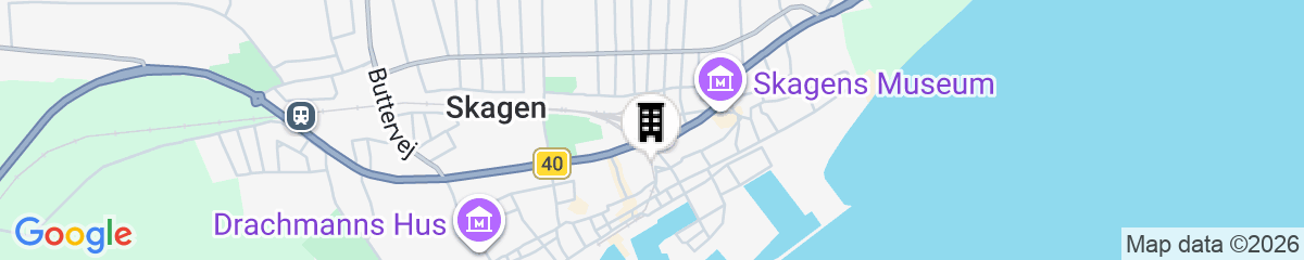 Map for Foldens Bed & Breakfast