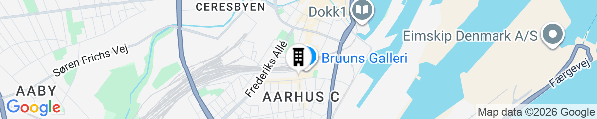 Map for Wakeup Aarhus
