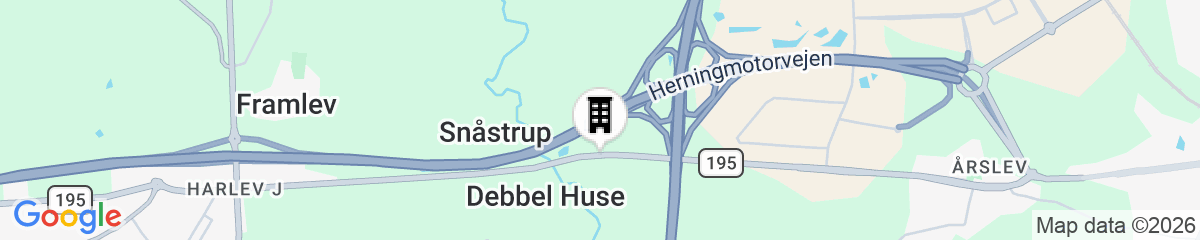 Map for Hotel Årslev Kro