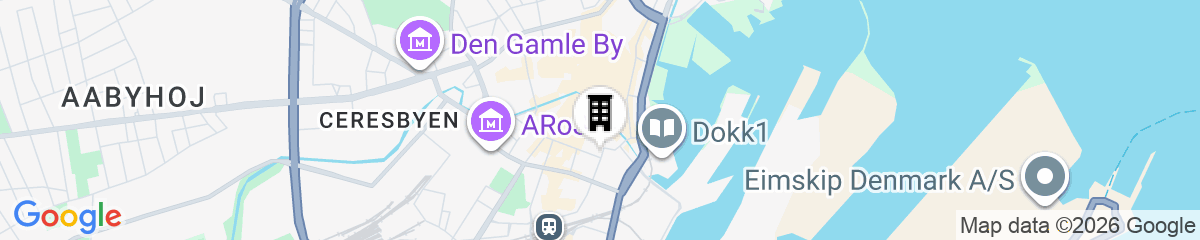Map for Hotel Aarhus City Apartments