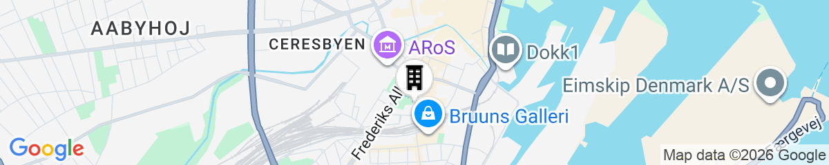 Map for Scandic The Mayor
