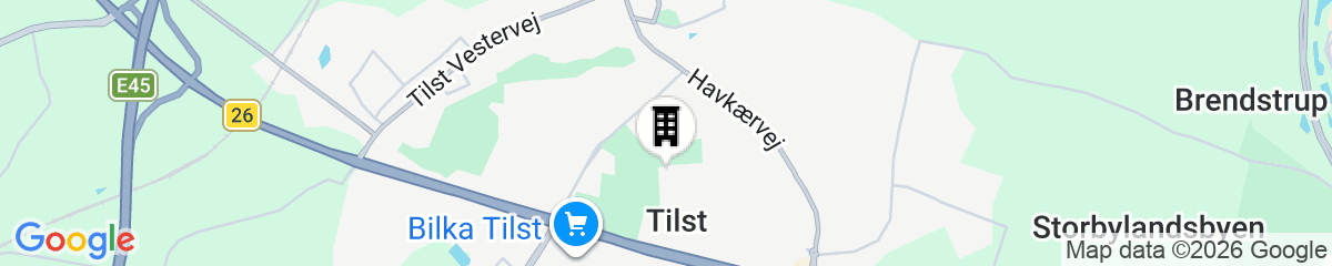 Map for DBU Hotel & Kursuscenter