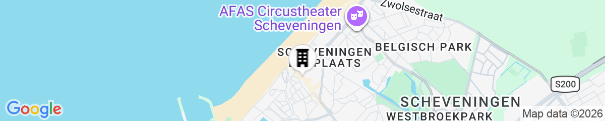 Map for Ocean House Scheveningen