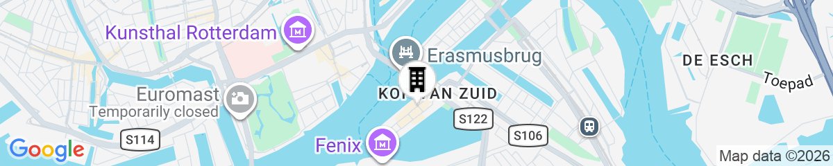 Map for nhow Rotterdam Hotel