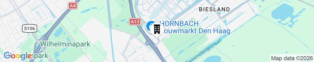 Map for Riva Hotel The Hague