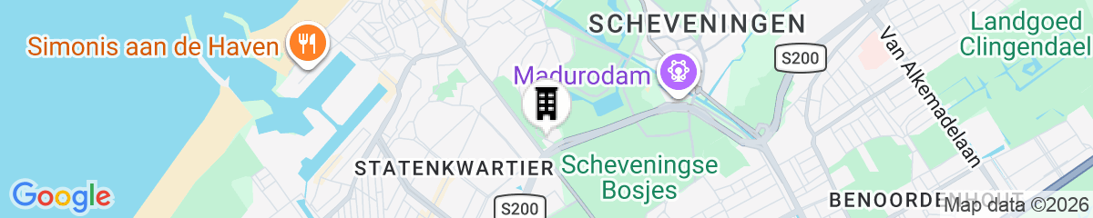 Map for Leonardo Royal Hotel Den Haag Promenade