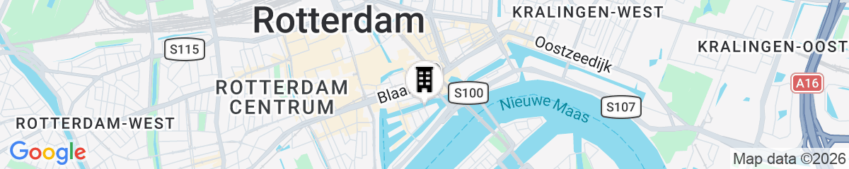 Map for Ibis Rotterdam City Centre