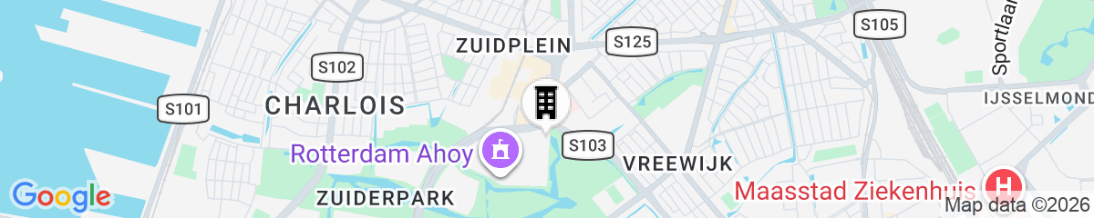 Map for Ibis Styles Rotterdam Ahoy