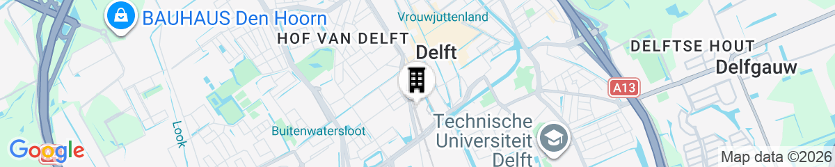 Map for ibis Styles Delft City Centre