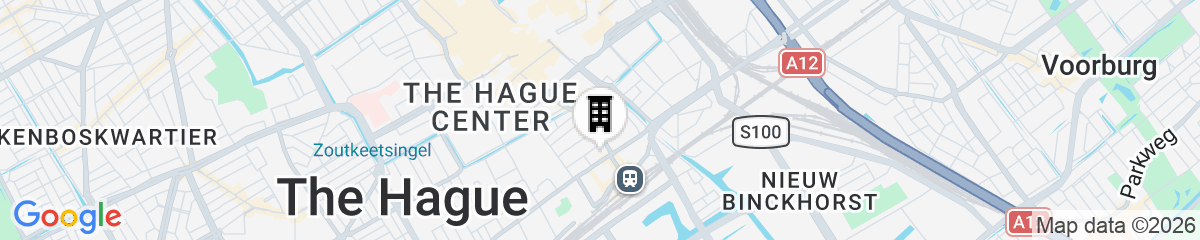 Map for The Social Hub The Hague