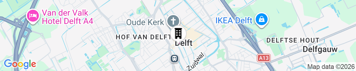Map for Hotel Bridges House