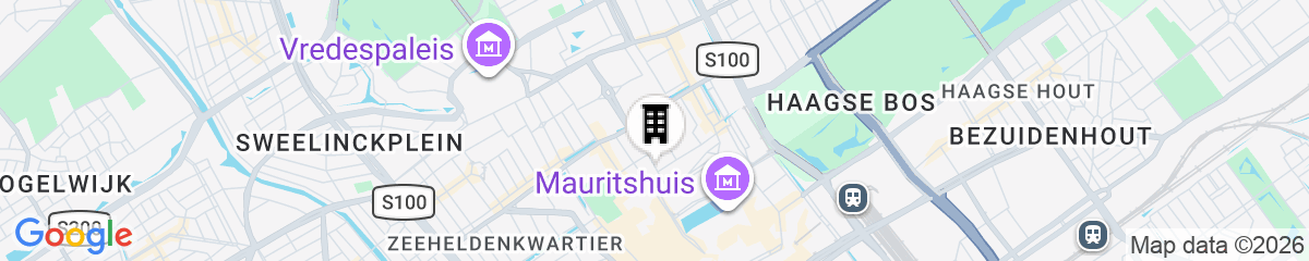 Map for easyHotel The Hague City Centre