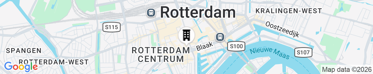 Map for Numa Rotterdam Coolsingel