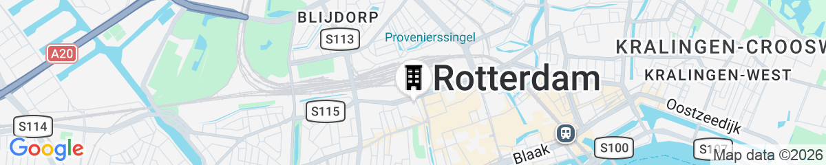 Map for PREMIER SUITES PLUS Rotterdam