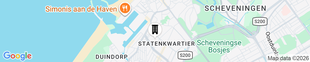 Map for Hotel Bries Den Haag Scheveningen