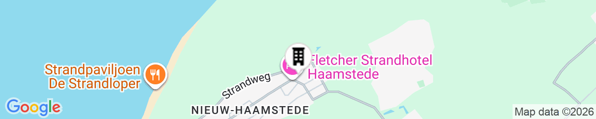 Map for Fletcher Strandhotel Haamstede