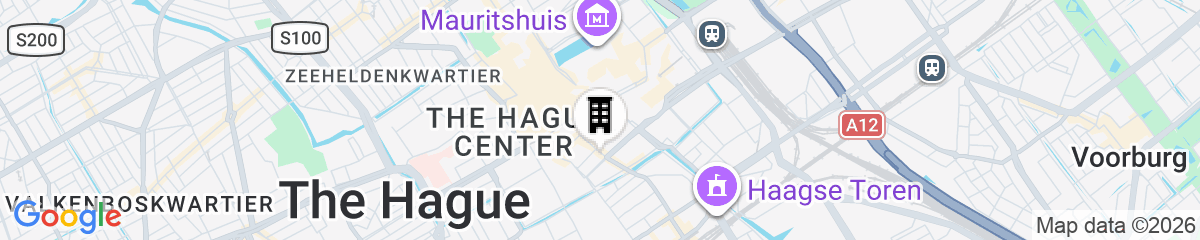 Map for Hotel Hague Center