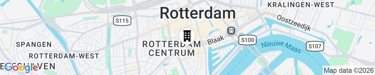 Map for easyHotel Rotterdam City Centre