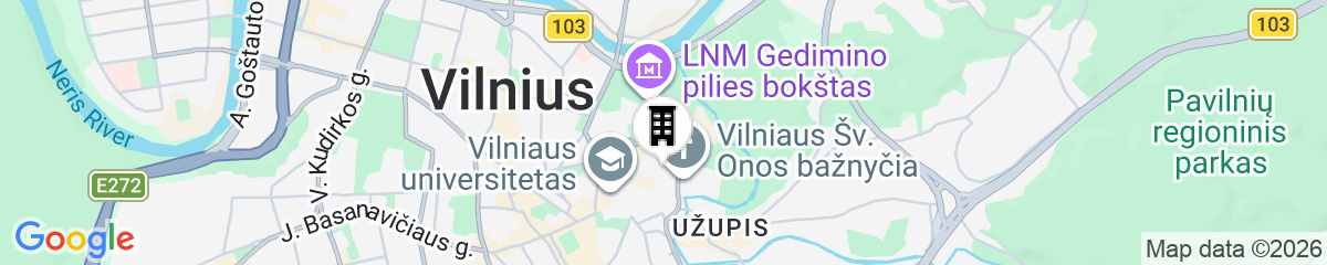 Map for Shakespeare Boutique Hotel