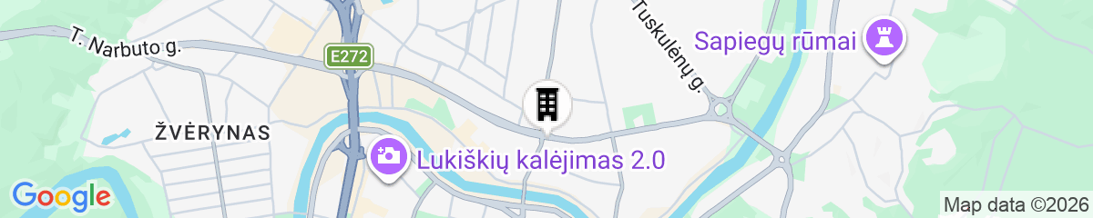 Map for Holiday Inn Vilnius by IHG